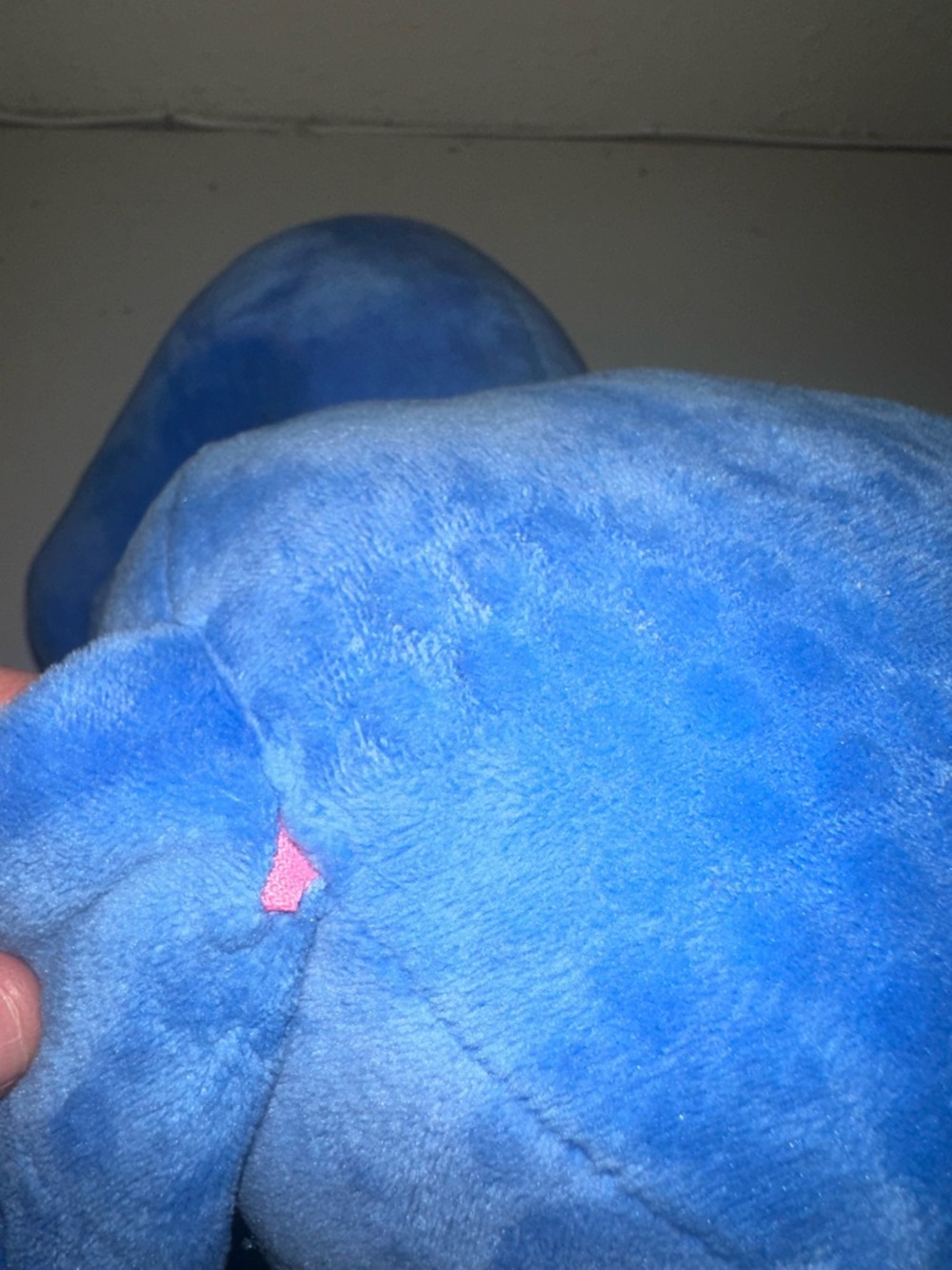 Blue Stitch Plush Toy - Cute Character Stuffed Animal - Picture 3 of 4